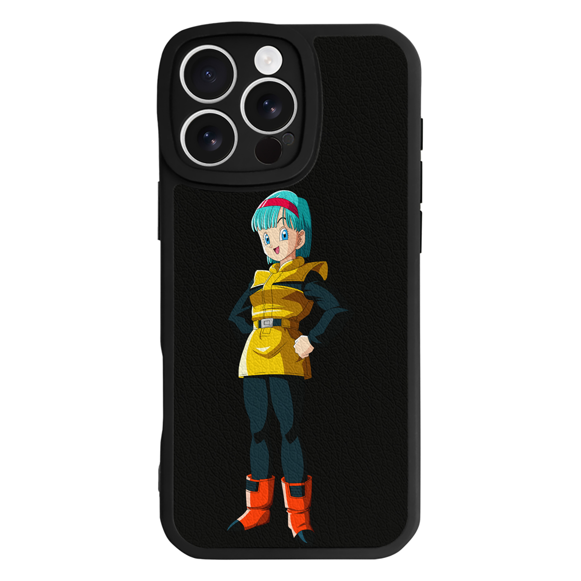 （画像用） ドラゴンボール DRAGON BALL 【iPhone 16シリーズ対応】シリコンスマホケース（レザー調） 材質：シリコン